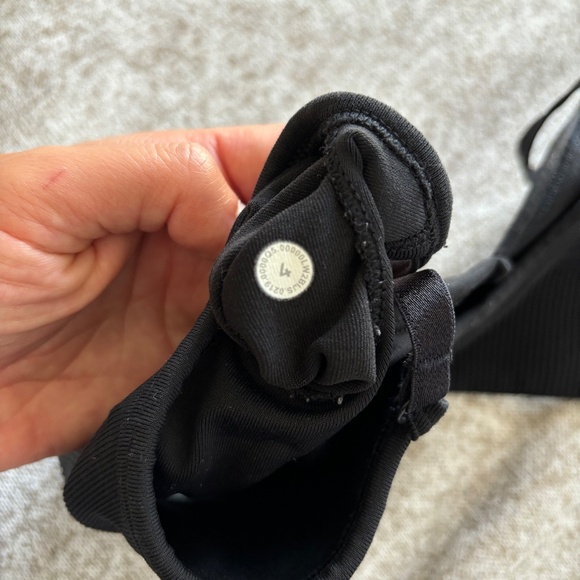 Lululemon | Ebb to Street Bra | Size 4 | Black - Picture 3 of 3